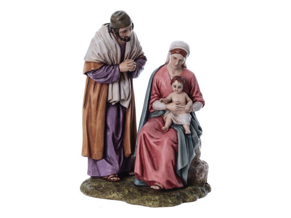 Statuine natività: 13 soggetti per presepe da 30 cm